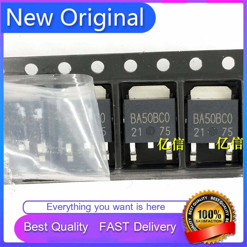 10Pcs/Lot New Original BA50BC0FP-E2 BA50BCO TO-252