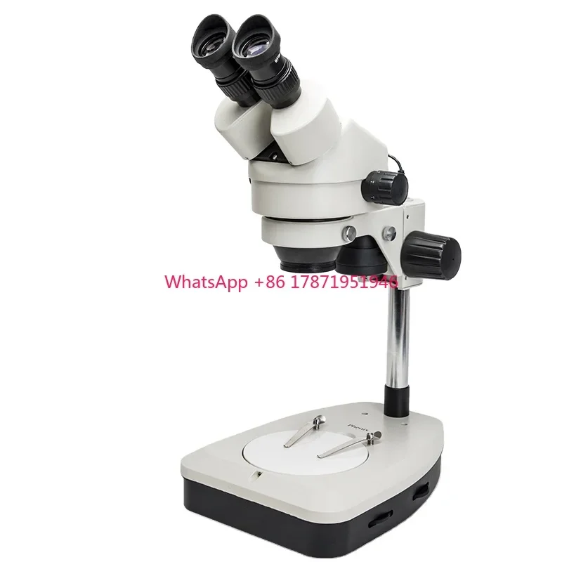 XTL-165 Stereo Coin Microscope 7X-45X LED light Binocular Electronic Microscope for PCB Diamond Jewelry