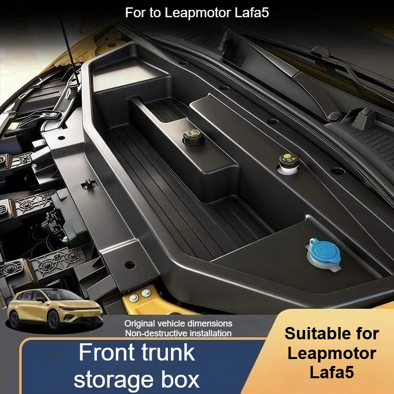 Image of Für Leapmotor Lafa5 Auto Vorderer Kofferraum Aufbewahrungsbox Integrierte Kofferraum-Modifikation Aufbewahrungszubehör