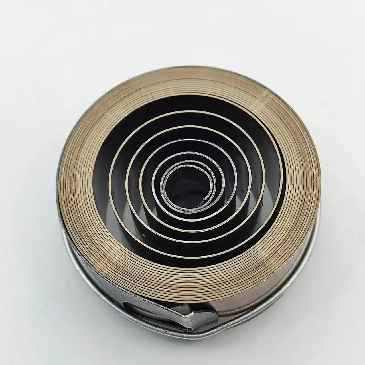 Mechanical clock, hanging clock, 15 day mainspring, wooden clock accessories, mainspring, domestic accessories, mainspring