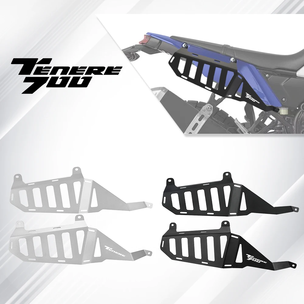 

New Motorcycle Side Luggage Rack Saddle Support Bag Carrier Rack Kit For Yamaha Tenere 700 T7 T700 2019 2020 2021 2022 2023 2024