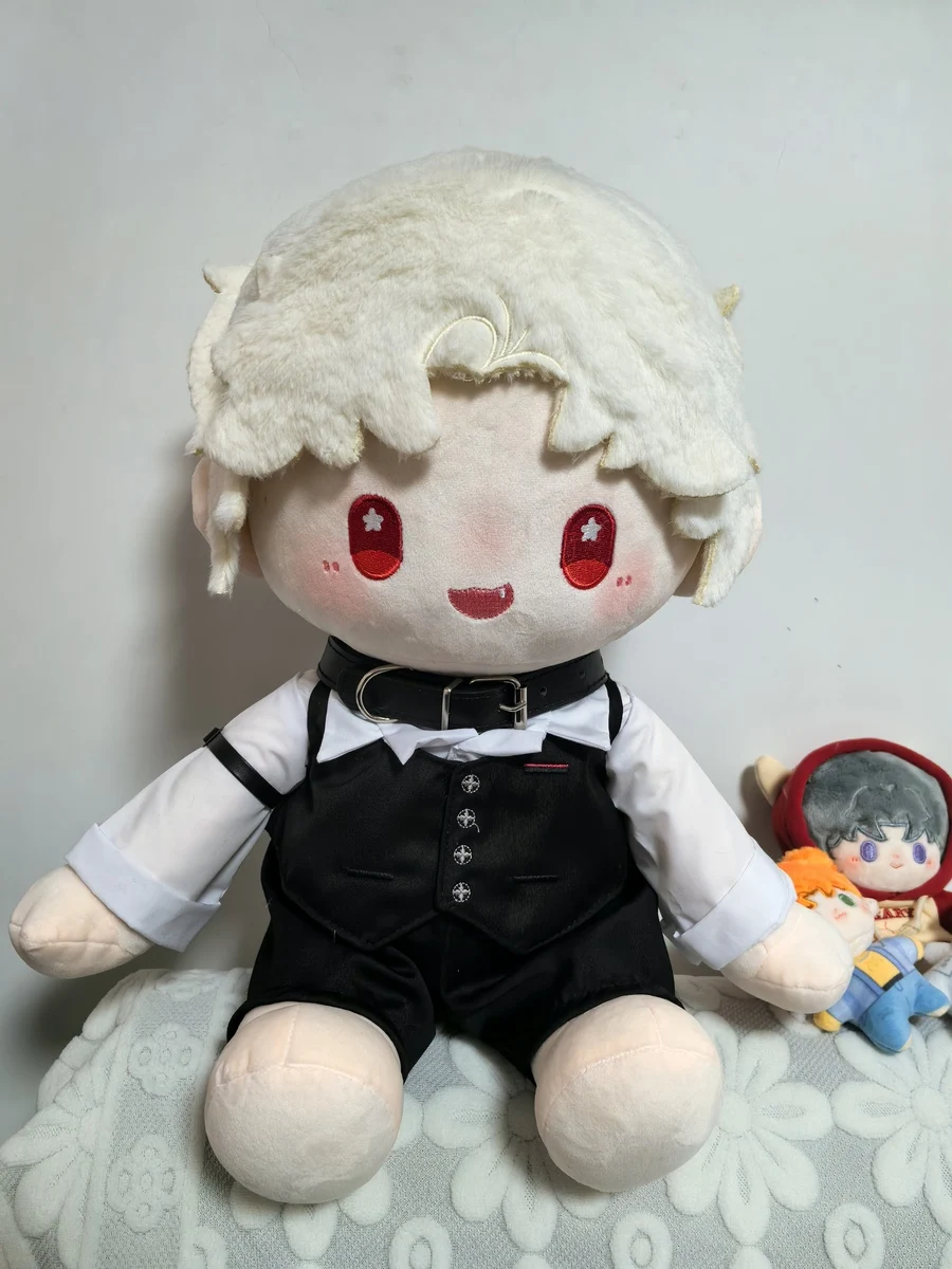 Na stanie Sylus 진운 model ornament Love and Deepspace Sylus Cosplay Kostium Cosplay Anime Gra Śliczny Model ACGN Prezent na Halloween