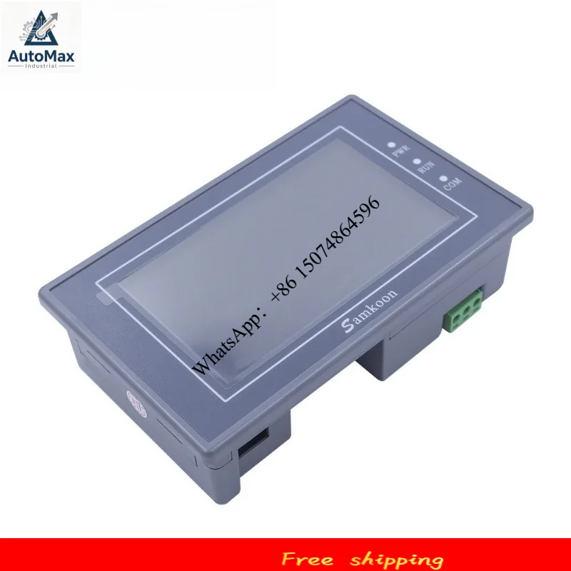 FX3U 14/20/24/32/40/44/60 MRT PLC support Samkoon EA-043A analog input 0-20mA with Cable included