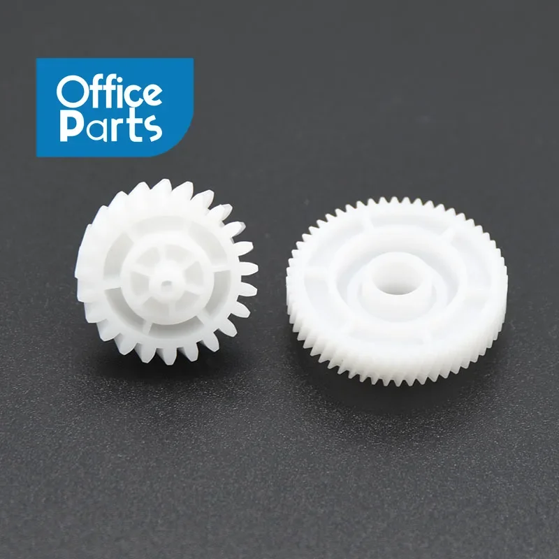 100sets RU6-0018 RU6-0018-000 Fuser Drive Gear 23T 56T for HP P1505 P1505n M1120 M1120n M1522 M1522n 1505 1120 1522