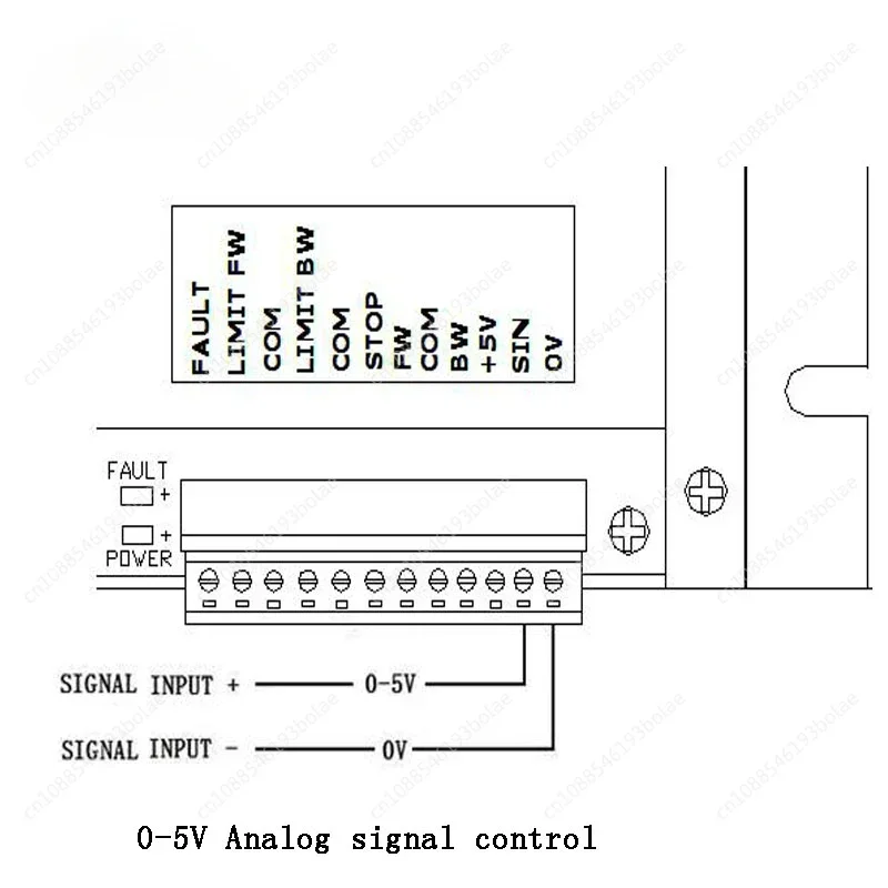 keya forward reverse position limit pwm  controller 12v 24v 48v 100A, 12/48RT100BL-XW