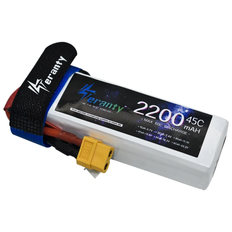 Batería LiPo 11.1V 2200mAh 3S 45C con XT30/XT60 para RC - imagen 5