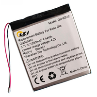 3.7V 1200mAh Rechargeable li-Polymer Li-ion Battery For E-book Reader Kobo glo N613 e-ink DR-KB2 GN345361