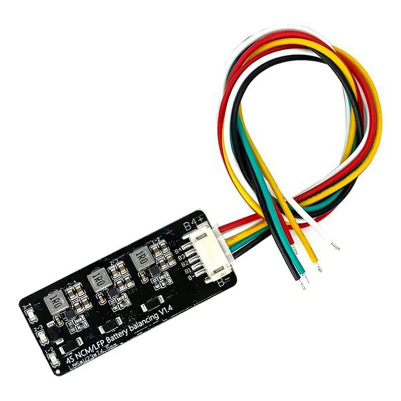 SYJZ BMS 4S Active Balancer Board 1.2A Lifepo4 Lipo Li-Ion Lithium Battery Energy Transfer Equalizer Module (4S)