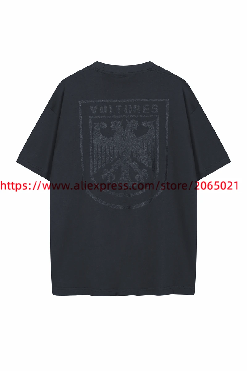 KANYE Vultures YE T Shirt Men Women 1:1 Best Quality Tee Top Oversize T-Shirt