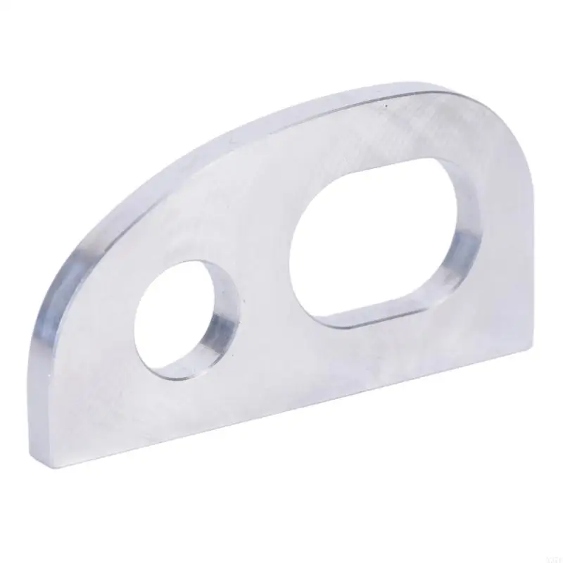 Boat Rope Guide Fitting, Aluminum Hardware Secure Rope Anchoring Deck Fitting for Maintenance and Boat Projects X37F