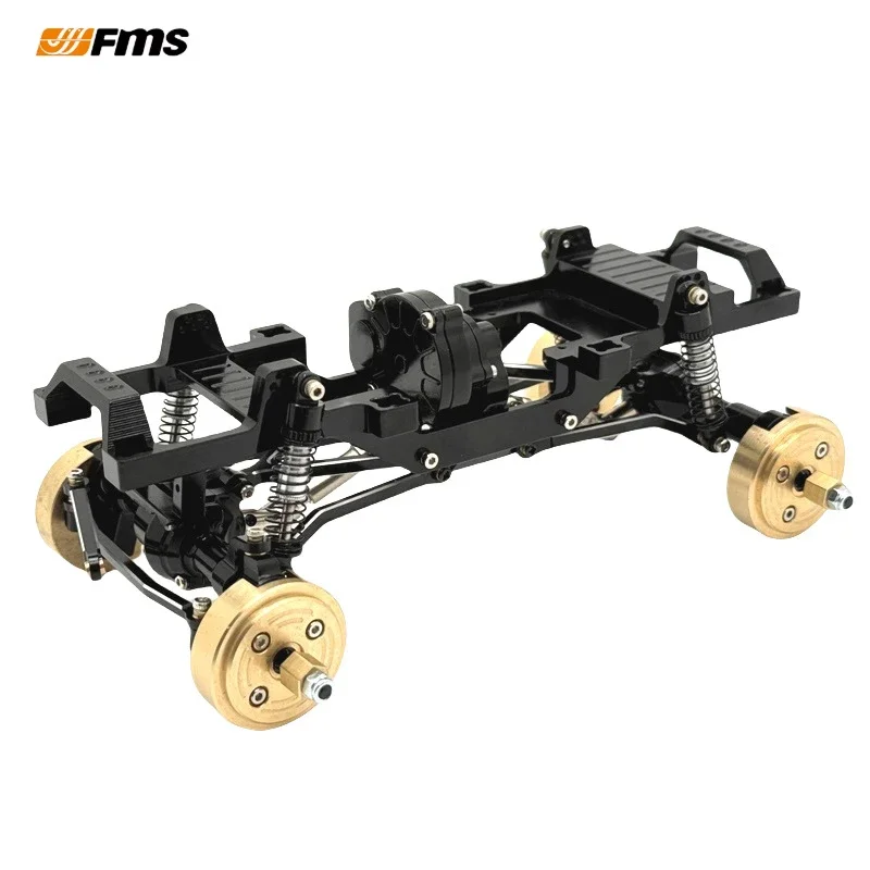 

FMS 1:24 Xiaoqi FCX24 RC Автомобильные детали для обновления Запасные части Комплект обновления Двухскоростная волновая коробка Цельнометаллическое шасси