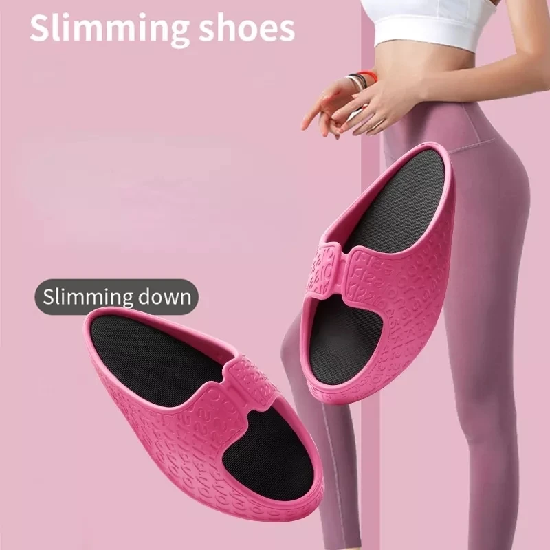 Chinelos das mulheres Body-shaping esticado verão sapatos de aptidão desliza sapato feminino EVA perder peso sandálias balanço chinelo