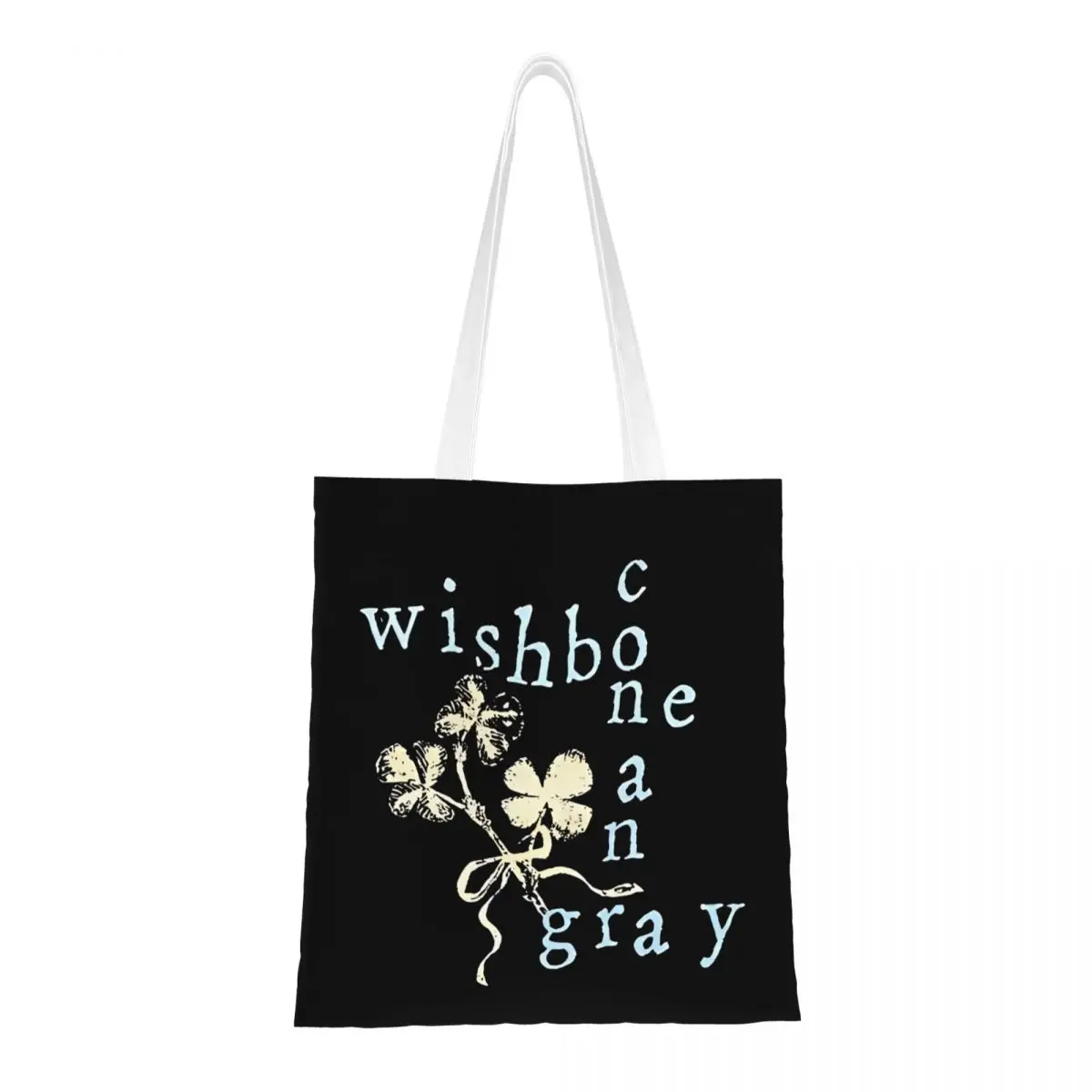 

Unisex Conan Gray Wishbone Retro Tote Bags Canvas Grocery Bag for Shopping Handbags