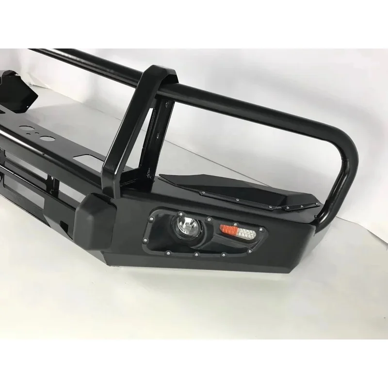 Factory SaleFactory Hot Sale Bull Bar Prado With Lamp And Stone Guard 4