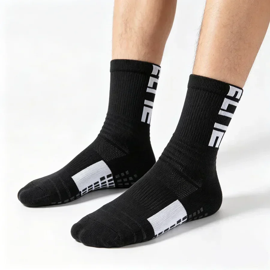 3/6/9 Paar rutschfeste Sportsocken für Herren und Damen mit Handtuchboden, atmungsaktiv, stoßfest, zum Wandern, Radfahren, professionelle Sportsocken – Detail 3