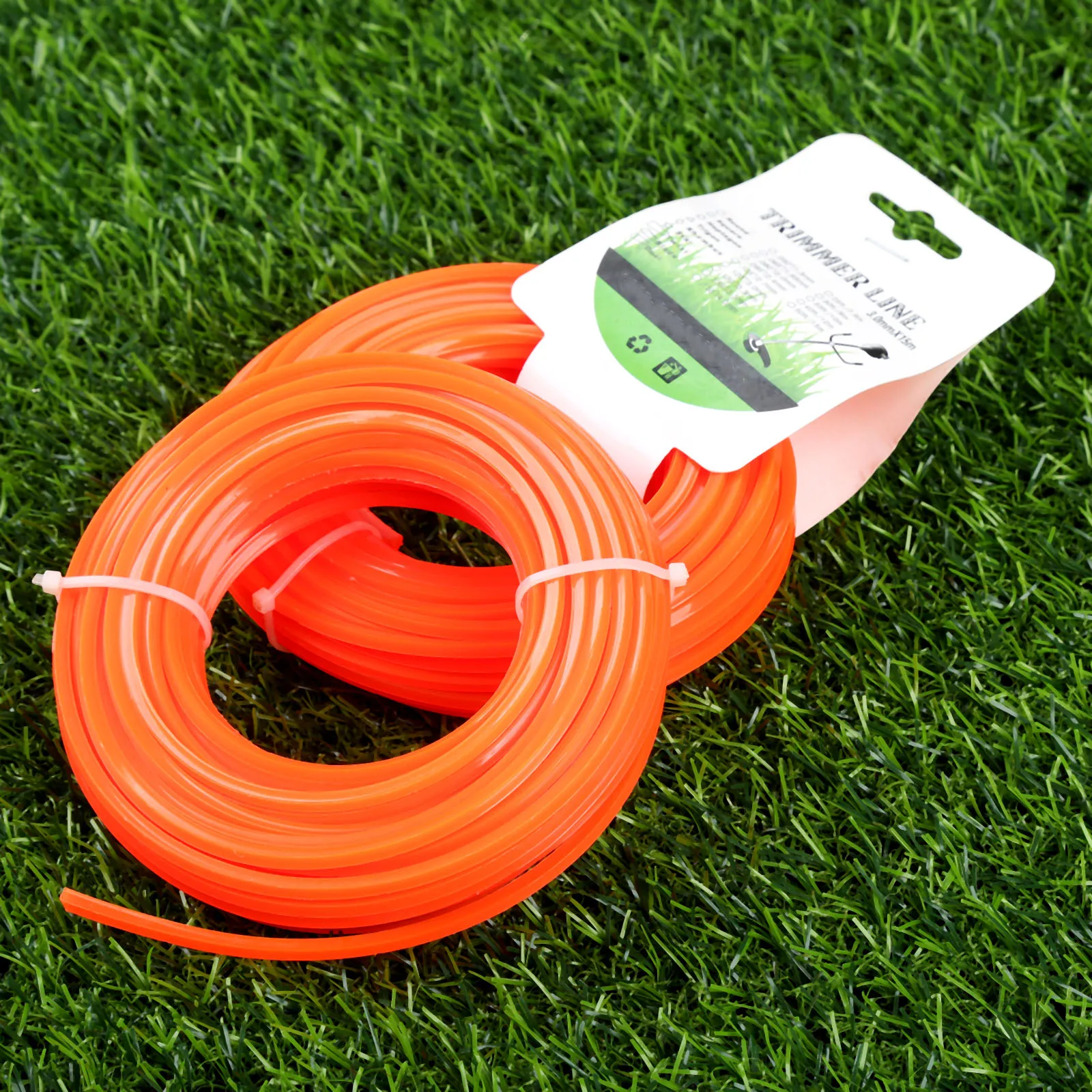 1PC Brushcutter Strimmer Trimmer Nylon Line  Brush Cutter Garden Cord Wire String Grass Strimmer Line For Lawn Mower 3.0mm x 15m