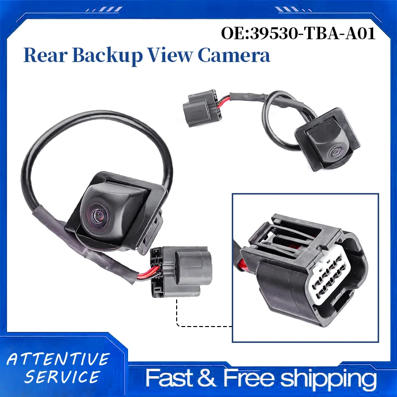 Rear View Backup Camera 39530-TBA-A01 39530TBAA01 Compatible with Honda CIVIC 2016-2019