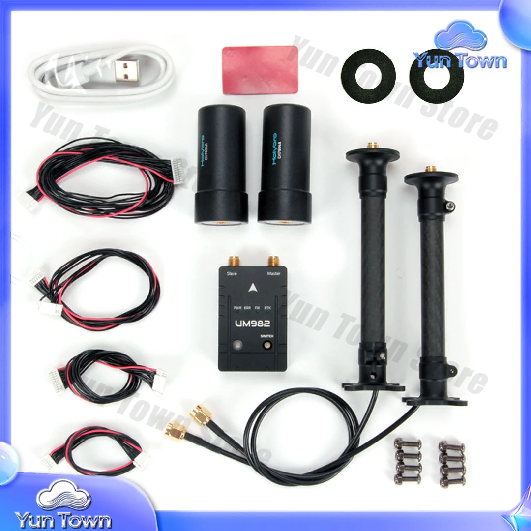 for HolyBro H-RTK Unicore UM982 Dual Antenna High Precision GNSS RTK Positioning System for Surveying Mapping Drones UAVs