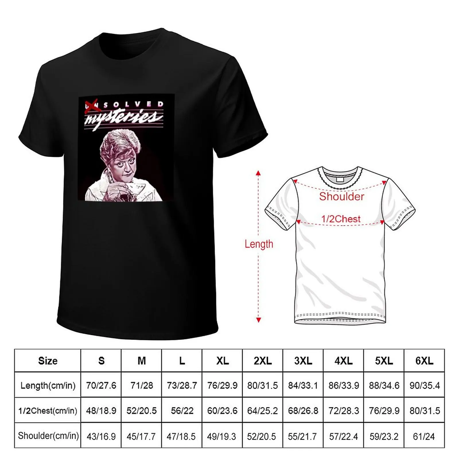 Jessica Fletcher Solving All The Mysteries T-Shirt Fitness Quick Dry Short Sleeve Top