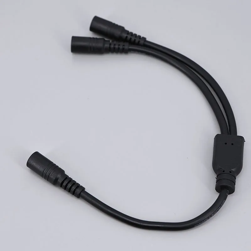 40cm 5.5x2.5mm 18awg 10A 5V-36v 2 Way 1 Male to 2 Male Female DC Power Supply Adapter Cable 5.5x2.5 Splitter Connector Plug A7 view 6