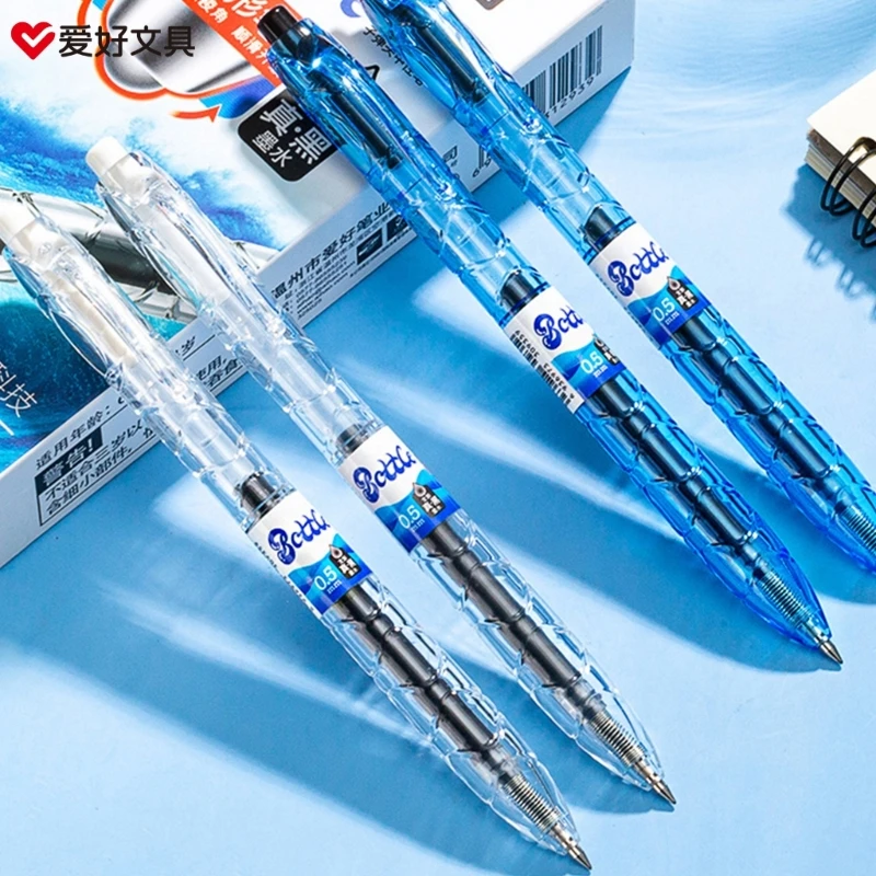 Rolling Ball Pens Quick Dry 0.5mm Extra-Fine Point Gel Pens Liquid Pen Rollerball Pens for Writing, Journaling F19E