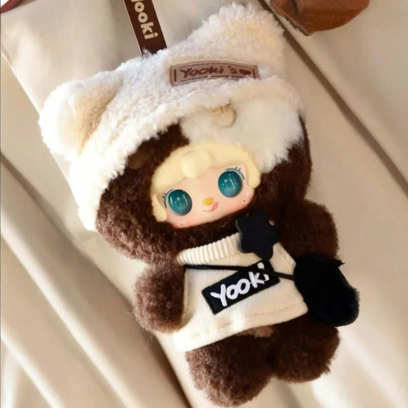 

Новая оригинальная серия Yooki Little Bear Winter Sleep Plan, слепая коробка, милая плюшевая кукла, брелок, сумка, очаровательный подарок для девочек и женщин ﻿