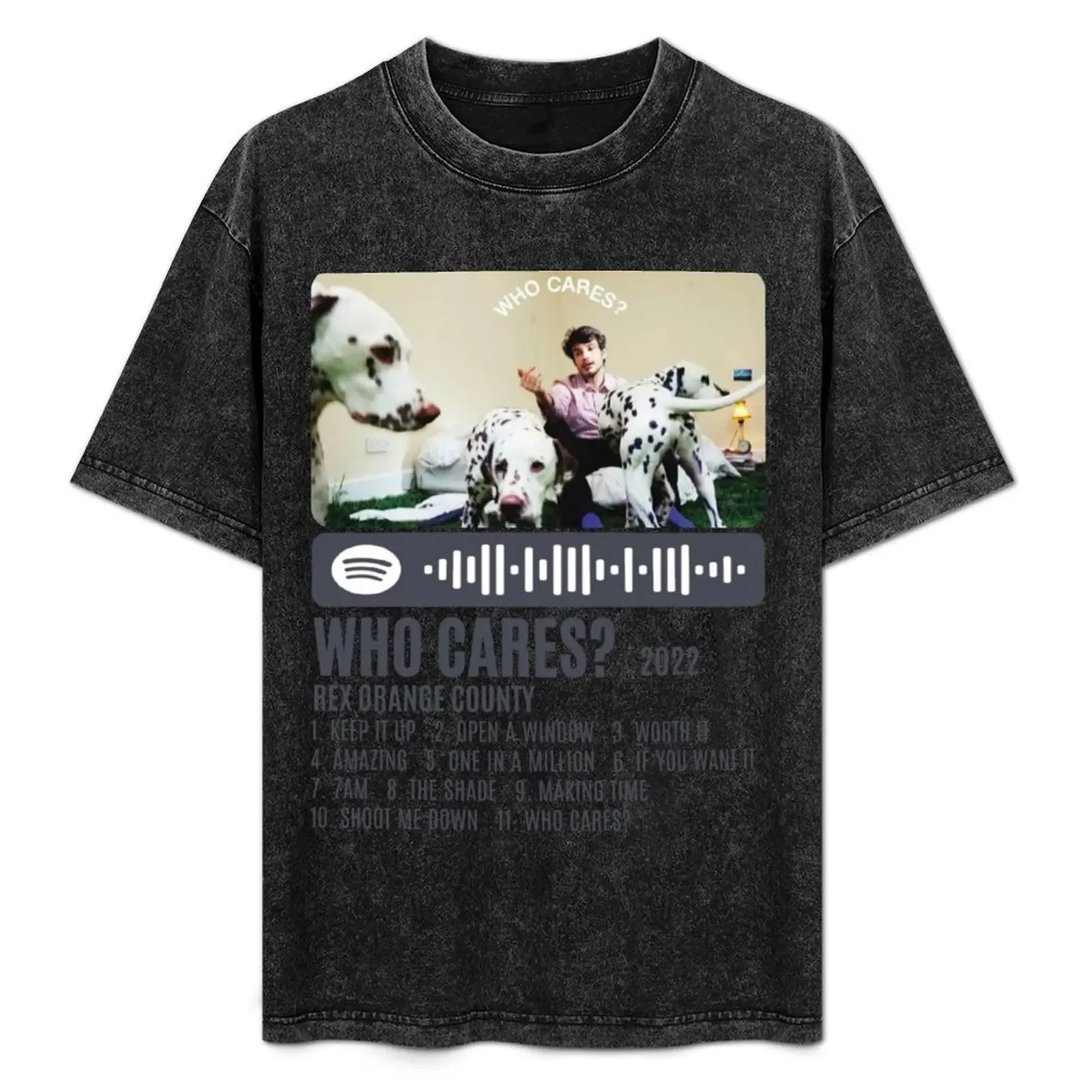 

Rex Orange County Who Cares T-Shirt vintage oversized vintage clothes compression shirt men