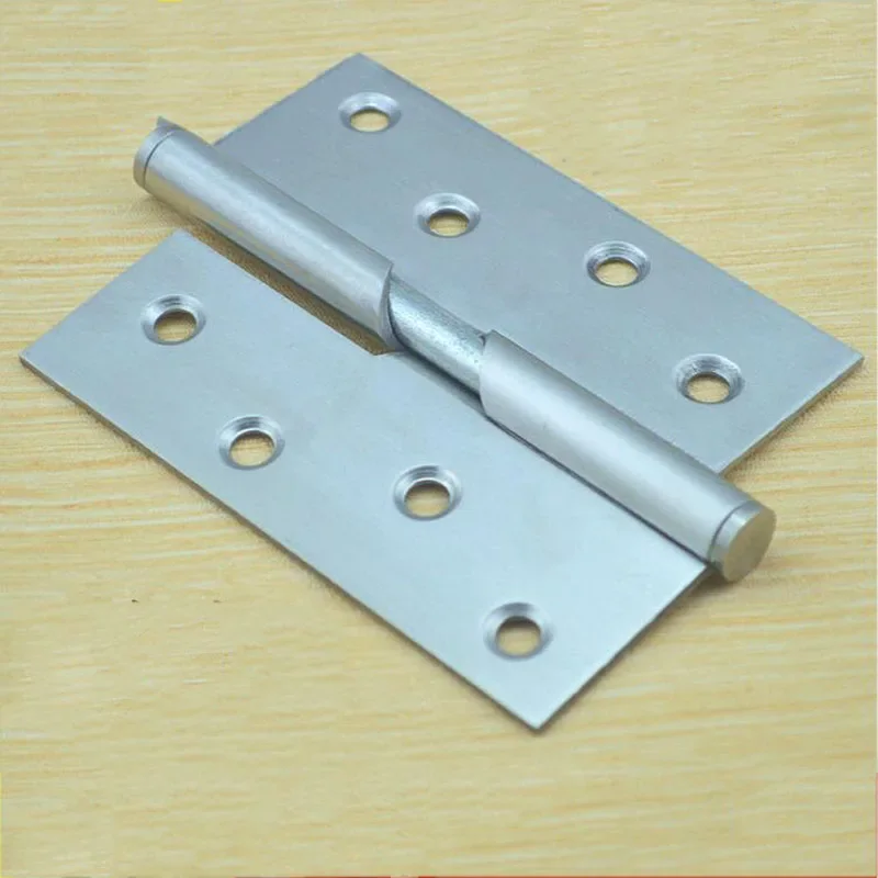 4 inch stainless steel lift hinge toilet partition wooden door auto back self-closing hinge X4