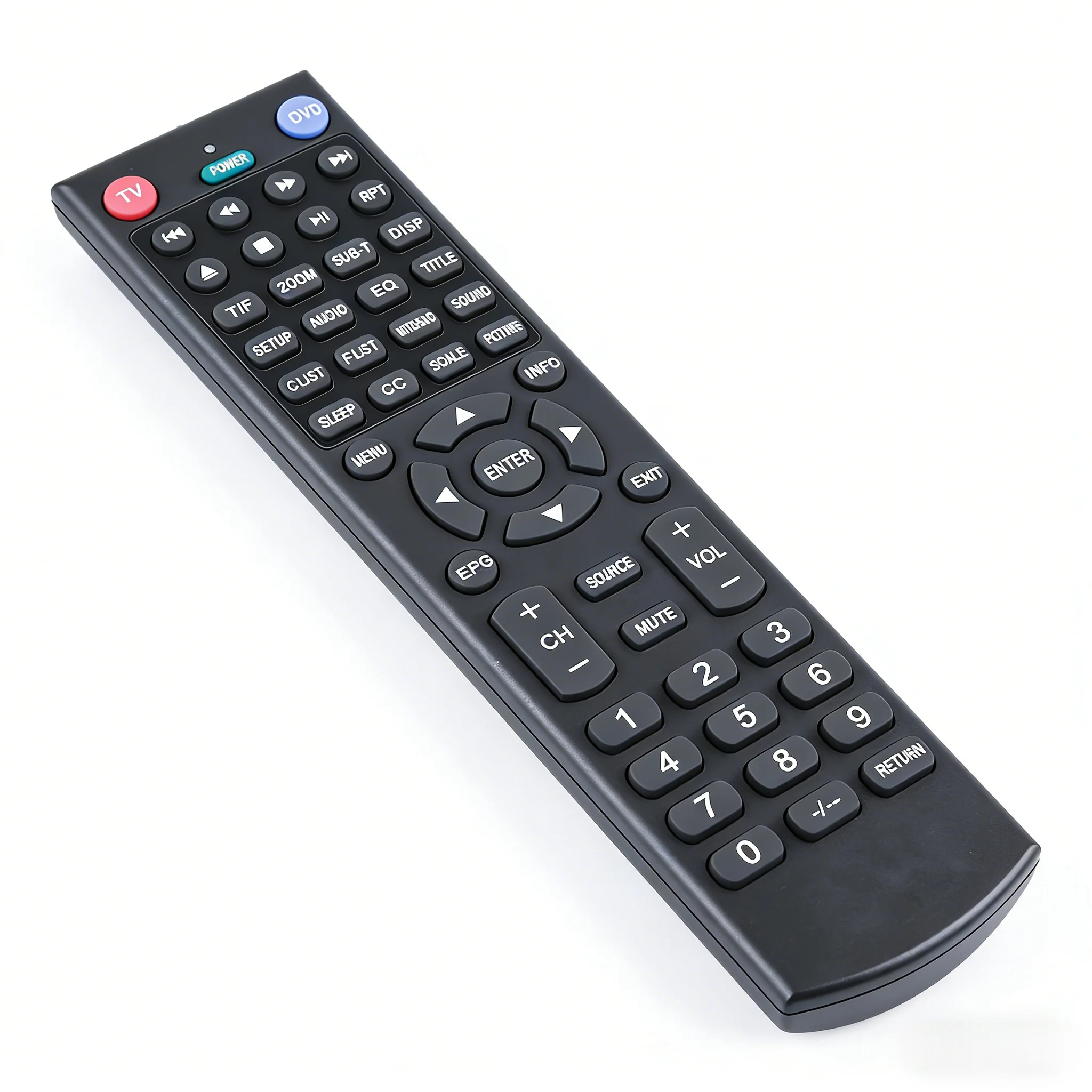Infrared Remote Control for Jensen 4K UHD Smart DVD TV, High Sensitivity Replacement Remote