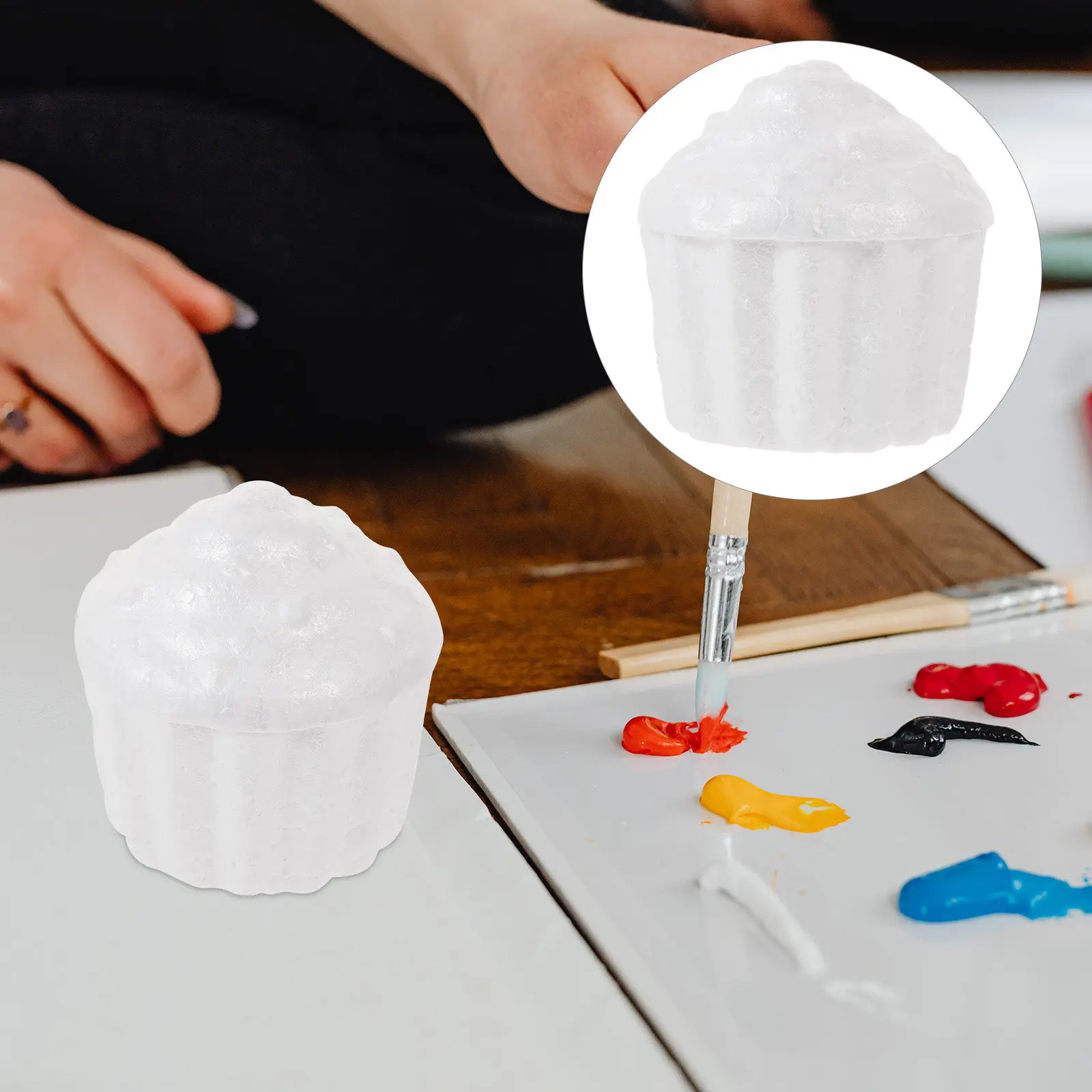 

10 шт. пенопластовых заготовок для творчества 7,8 см, белые, для детских поделок, украшения для церкви, детского сада, зимних праздников, Рождества, Нового года