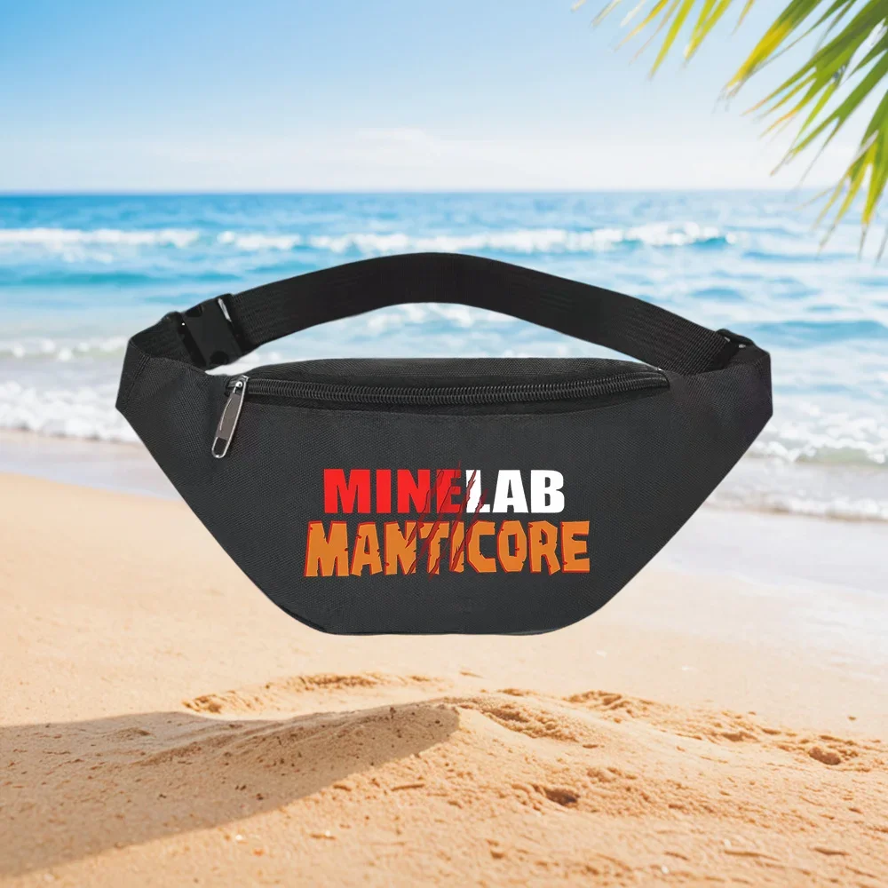 Minelab Manticore Mining Exploration Waist Backpack Crossbody Chest Bag Street Casual Sporty Fashionable Simple Unique Printed D