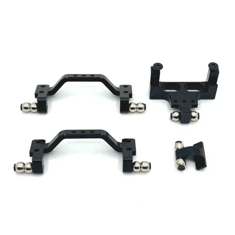 Front Rear Rod Seat Servo Fixing Seat for For WPL 1/16 C64 Toyota Hairakkusu Metal Upgrade Parts RC Car OP Accessories Truggy