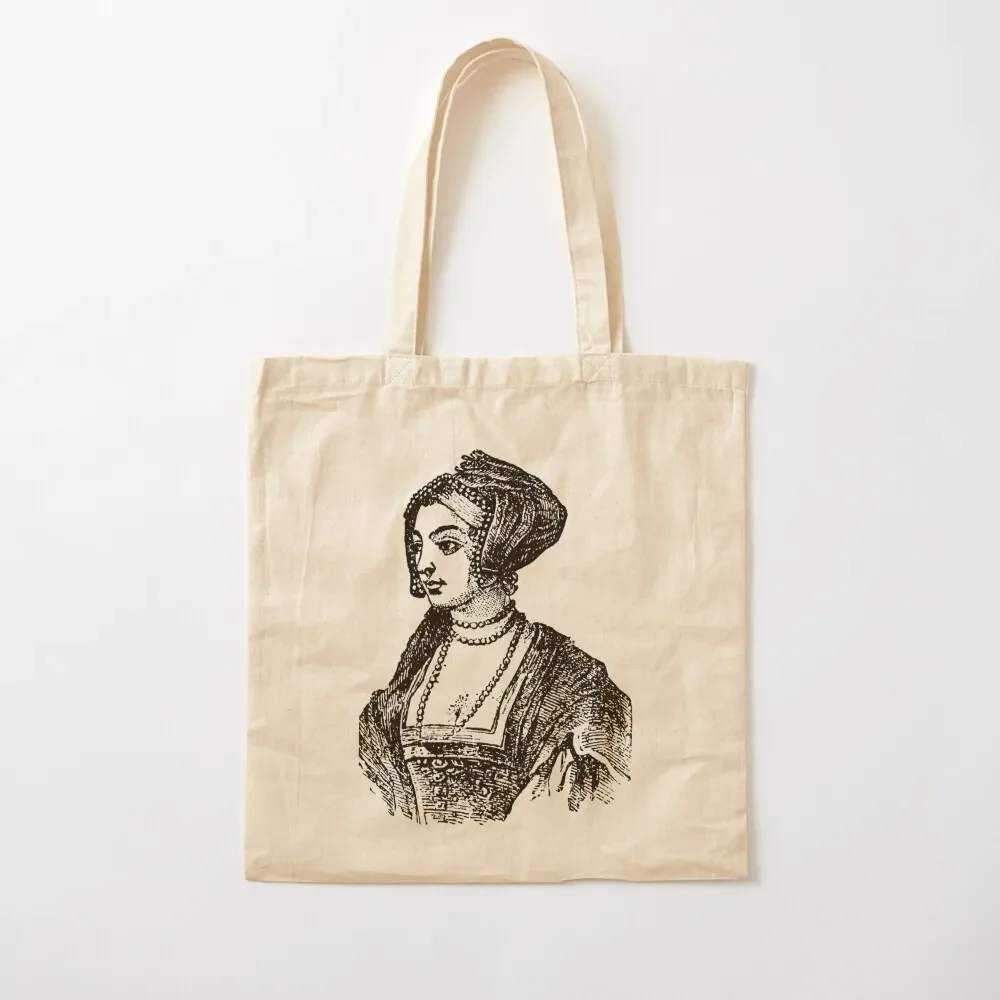 

Anne Boleyn Queen of England The six Tote Bag Canvas supermarket folding bag Canvas bag for women reusable shopping