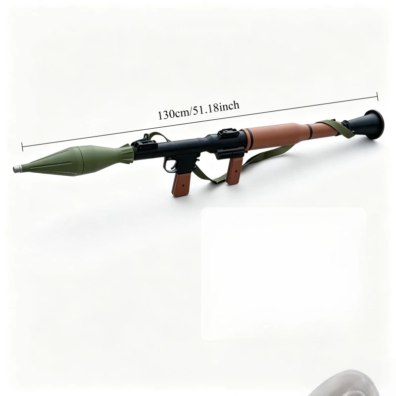 1/1 3D Printed Soviet RPG & Chinese Type 69 Rocket Launcher Replica - Detailed Scale Model for Collector Display,Office Decor