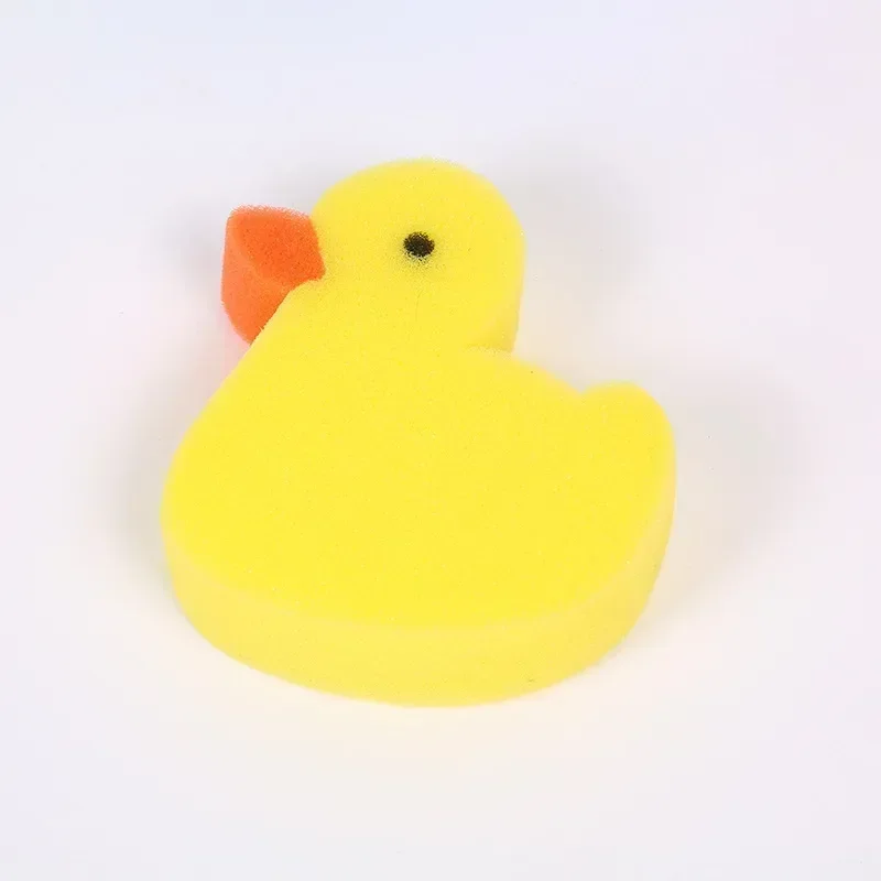 Baby Bath Sponge Children Animal Shape Sponge Wipe Newborn Cartoon Duck Bath Towel Baby Supplies Bath Baby Stuff