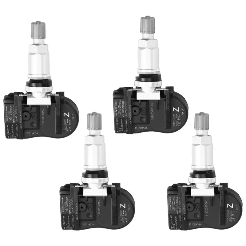 

Car Tire Pressure Sensor 4Pcs 433Mhz For Infiniti JX35 Q50 Q60 QX60 Nissan Altima Murano 2013-2020 407003JA0A 407003JA0B-M53K