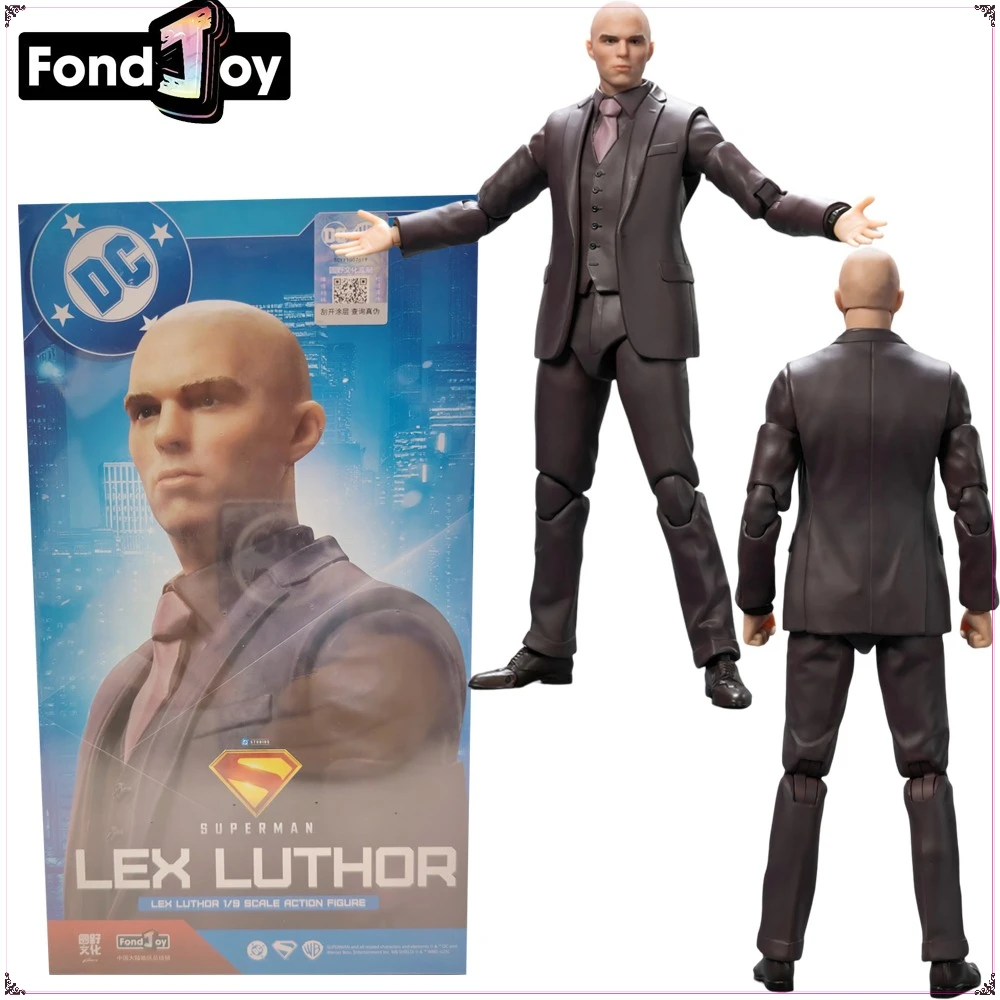 

Genuine Fondjoy DC Lex Luthor Action Figures Movable Doll Fans Collection Model Toys Desktop Decorative Ornaments Surprise Gifts