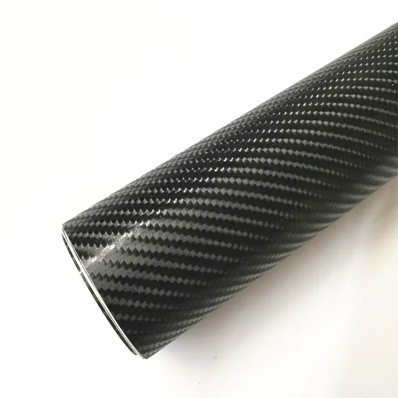 50x152cm Waterproof DIY Car Sticker Car Styling Thicken Car 4D Carbon Fiber Vinyl Wrapping Film Accessories Decals  vinyl