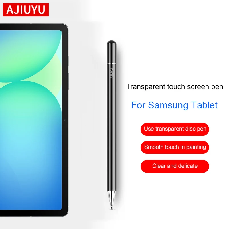 

AJIUYU Stylus Touch Screen Pen Universal For Samsung Galaxy Tab S7 S8 S9 FE Plus S10 Ultra A9 A9+ A8 S6 Lite S2 Tablet Pencil