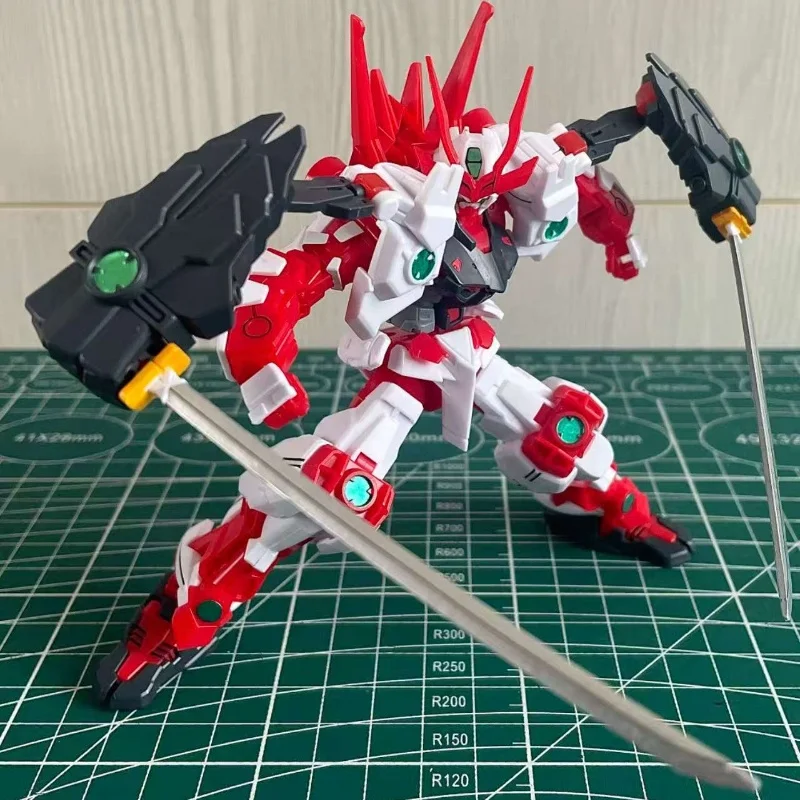 سينغوكو ضلال الإطار الأحمر عمل الشكل بانداي Hg 1/144 Mecha الجمعية نموذج كتلة ملحقات لعبة حلية لعبة أنيمي الطفل #2