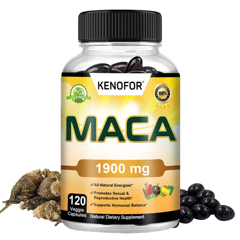 Powerful Natural Maca Extract for Strength, Endurance, Energy Confidence Support, Dietary Supplement