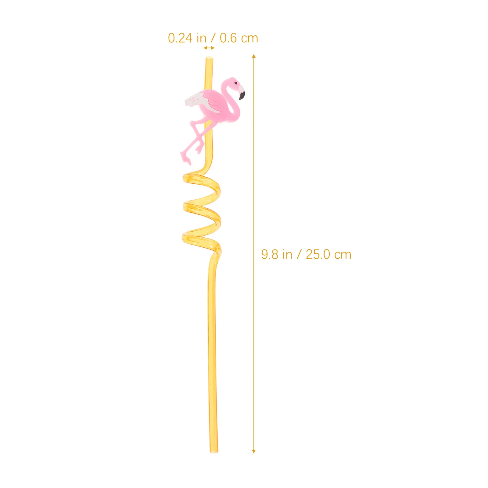 

4pcs Straws Reusable Party Juice Straw Drinking Party Decorative Spiral Juicer Beverages Accessories PET Material