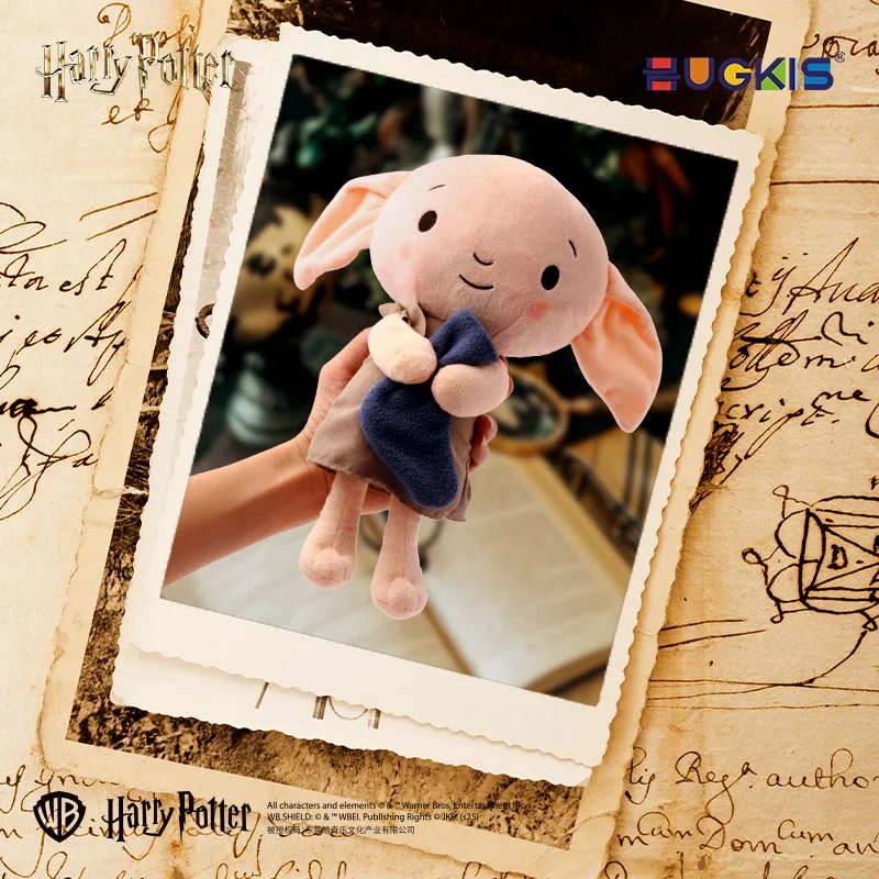 Genuine HUGKIS Harry Potter Dobby Plush Doll Elf Stuffed Toy Keychain Bag Pendant Collectible Gift For Potter Fans view 5