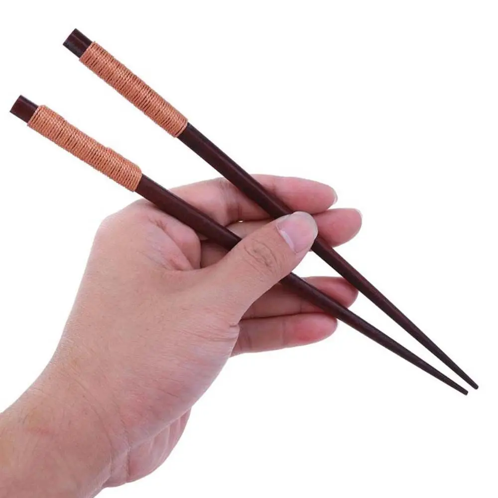 Cooking Wooden Value Gift Kitchen Tools Natural Chestnut Handmade Wood Chopsticks