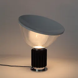 Italienische Designer Radar Tisch lampe Glass chirm führte für Schlafzimmer Nacht Wohnzimmer High-End-Dekor Beleuchtung Schiff innerhalb von 48 Stunden