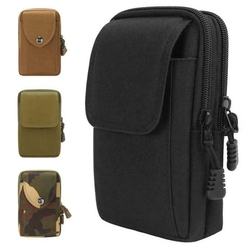 Men's Tactical MOLLE Waist Pack - Outdoor Pouch - alternate angle