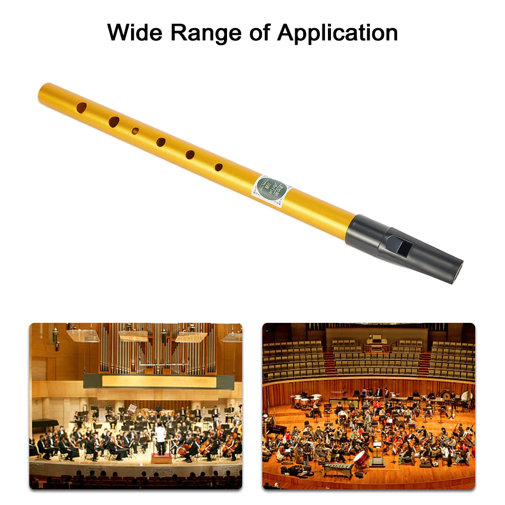 Tin Whistle Irish Whistle Musical Instruments Metal ABS C D Key For Beginners High Low Notes Triditional Musical