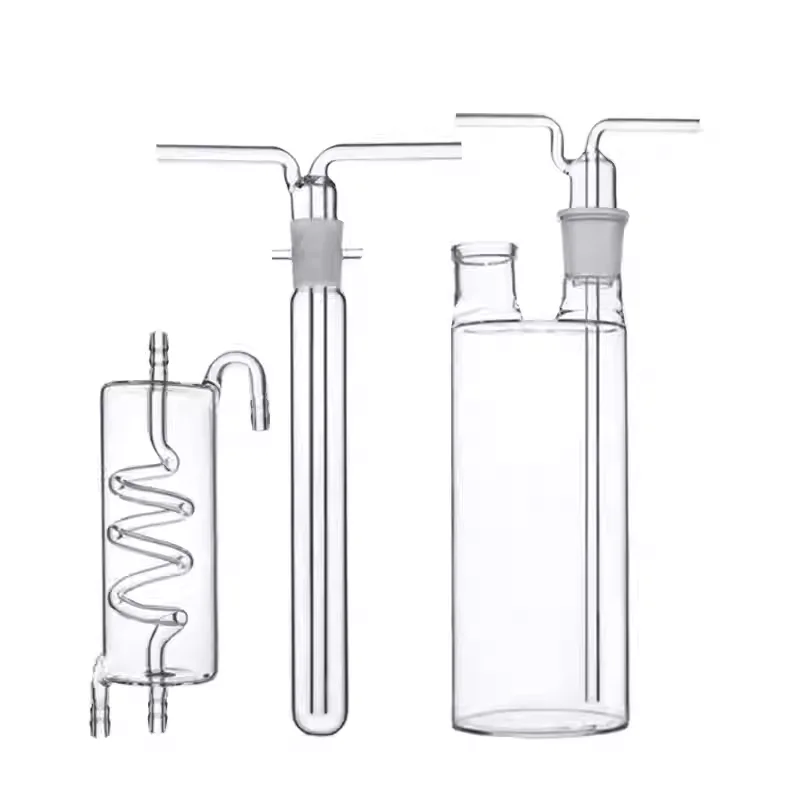 CCL-5 type cement chloride ion analyzer quartz tube, oxygen meter condenser tube, sample testing gas-washing bottle chloride ion