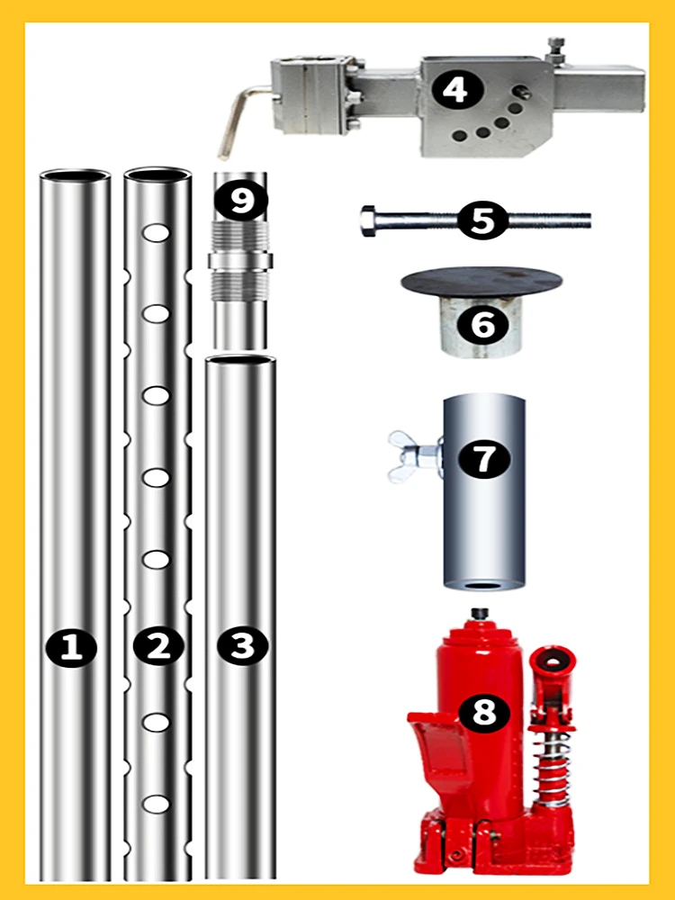 UNDEROOF-Hydraulic Lift Arm Lifter for Concrete, Diamond Core Drilling Machine Stand, Automatic Drilling Rig