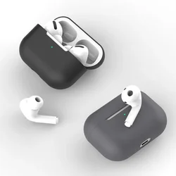 Funda de silicona suave para airpods pro de Apple, cubierta protectora de 1ª generación, R1